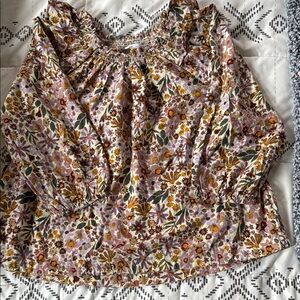 Floral Print Women's Top